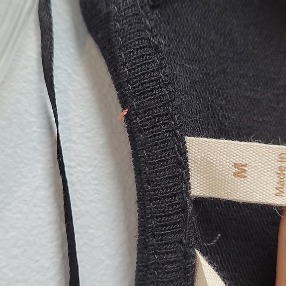 Soft Surroundings Black Tunic Side Buttons Size Medium - Picture 4 of 8